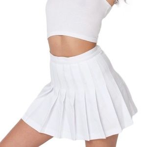 American Apparel Pleated Tennis Skirt